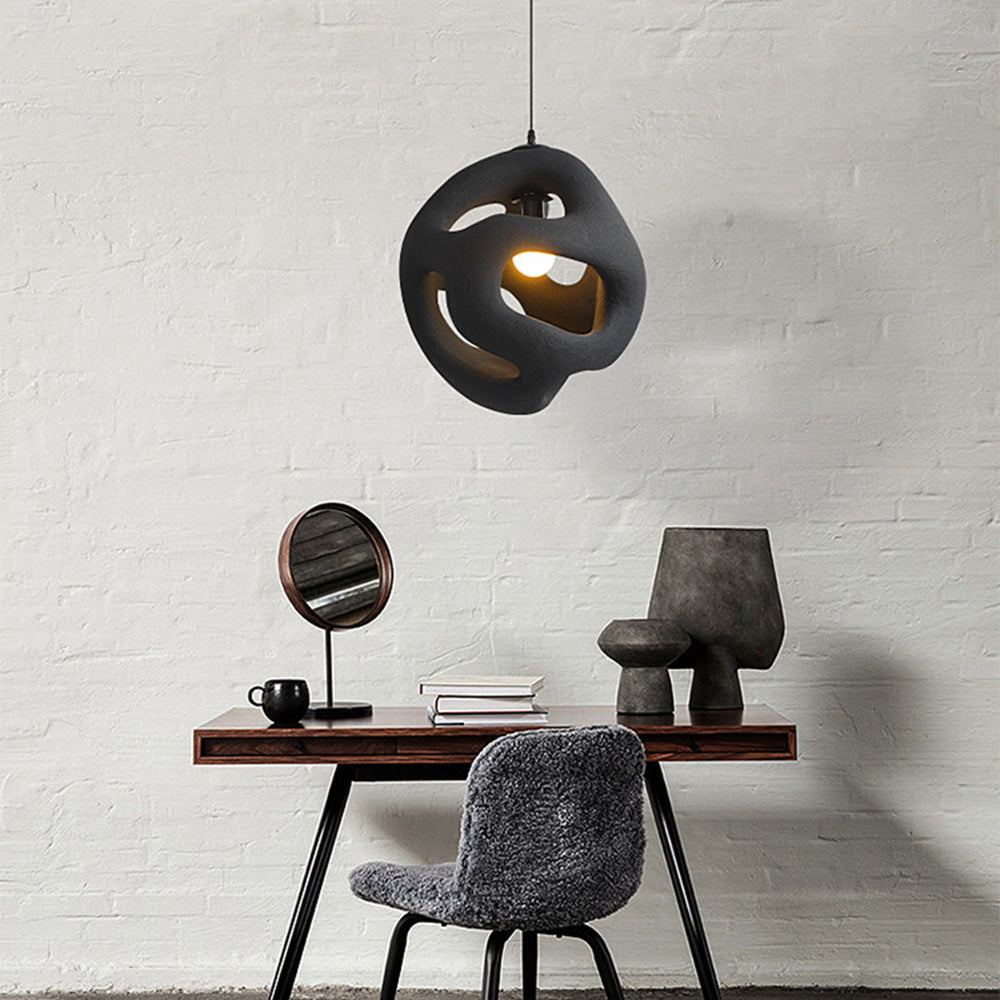 Pendelleuchte Wabi-Sabi | Skulpturales Design | Höhenverstellbar | E27