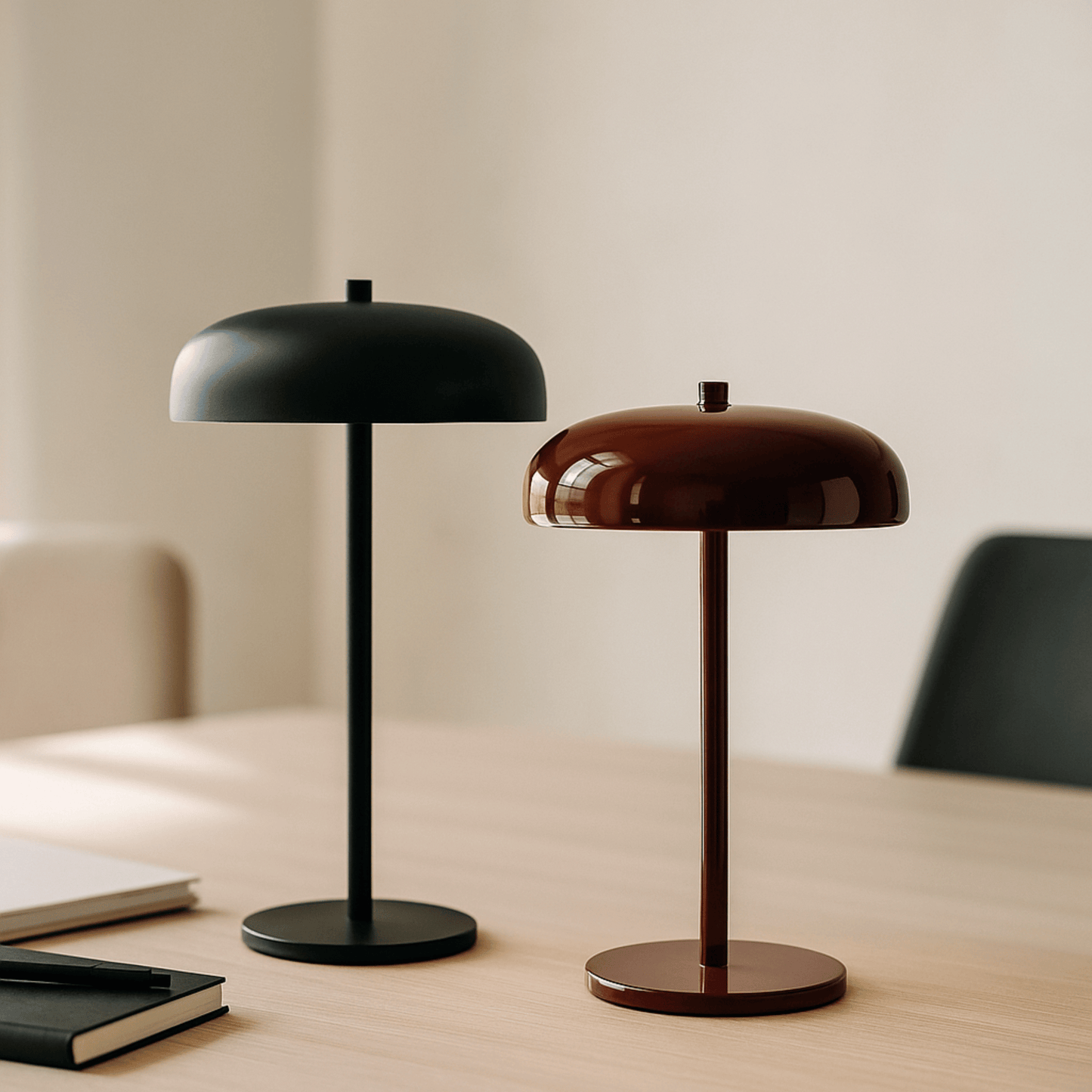 LED-Tischlampe Kabellos | Dimmbar | Metall | Wiederaufladbar