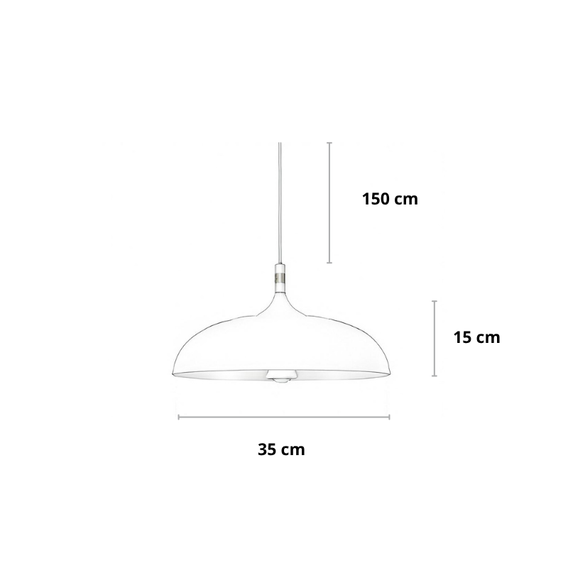 Pendelleuchte | Skandinavisch-Modern | Metall | E27 | Wohnzimmer & Esszimmer