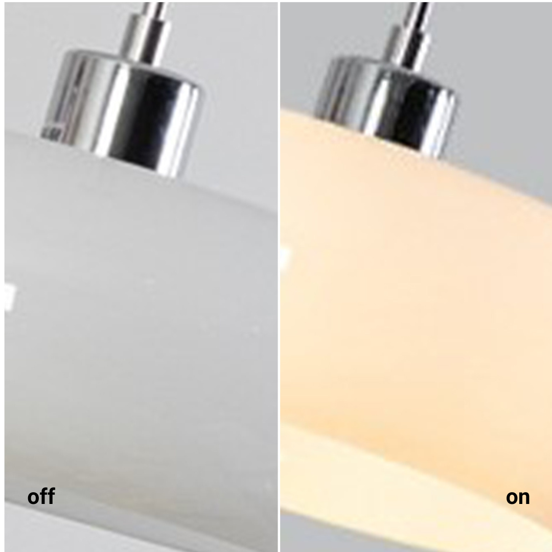 Glas-Pendelleuchte | Hailie Brot-Form | E27 LED | Modernes Design