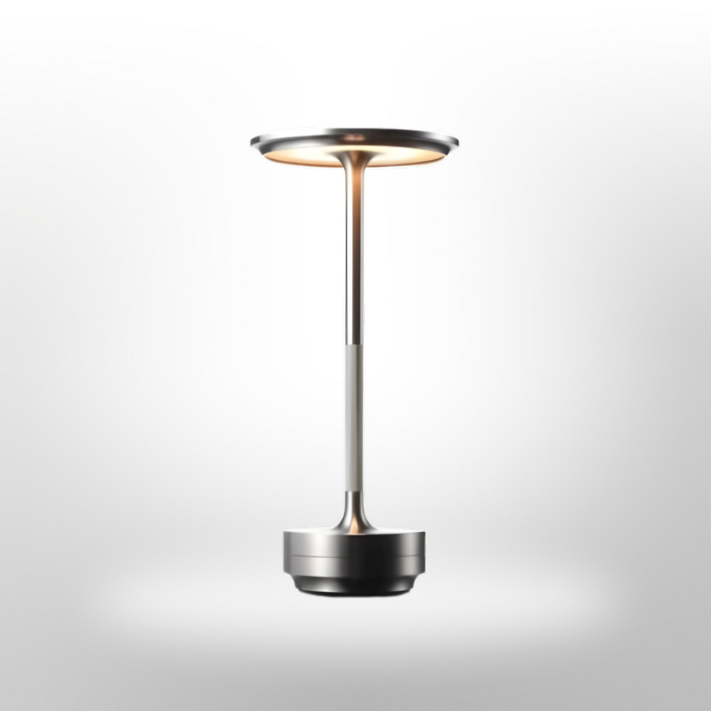 LED-Tischlampe Kabellos | Dimmbar 3 Stufen | Modern | USB