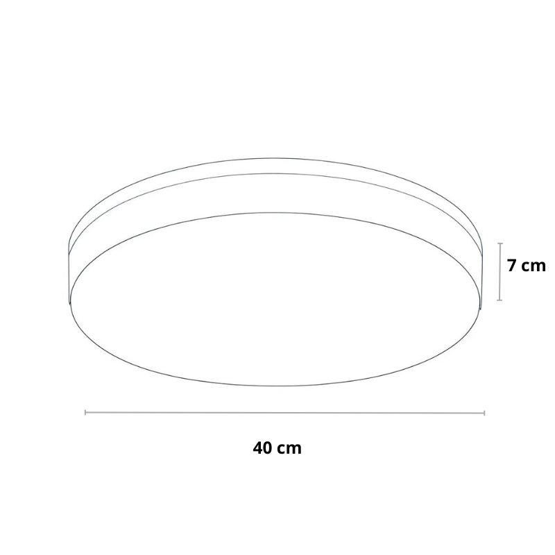 LED‑Deckenleuchte | Skandinavisches Design | Holzdetails | Wohnzimmer & Schlafzimmer