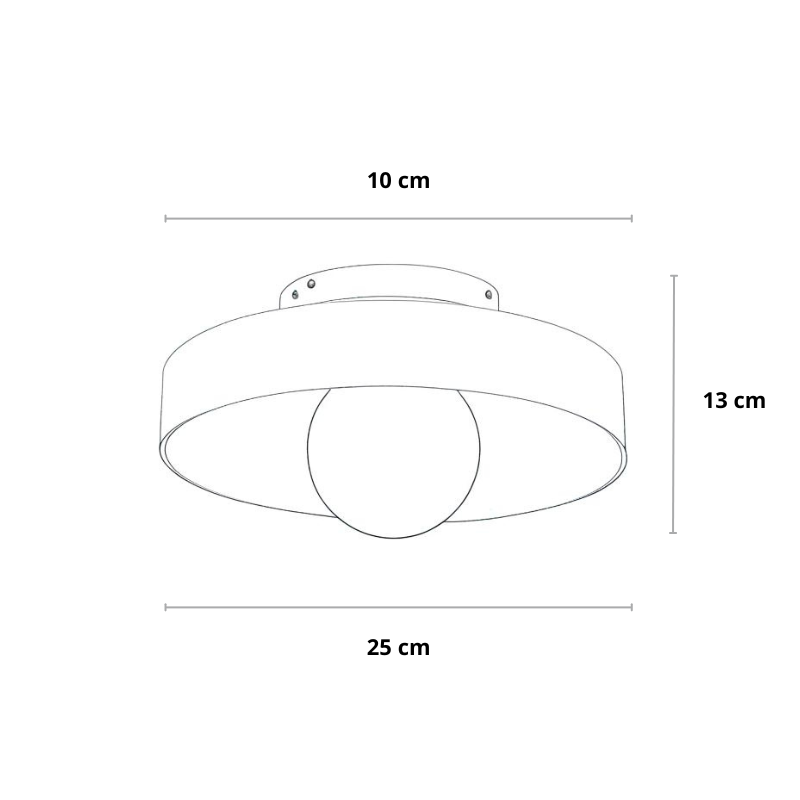 Retro Decken- & Wandleuchte | Buntes Glas | Wohnzimmer & Eingangsbereich