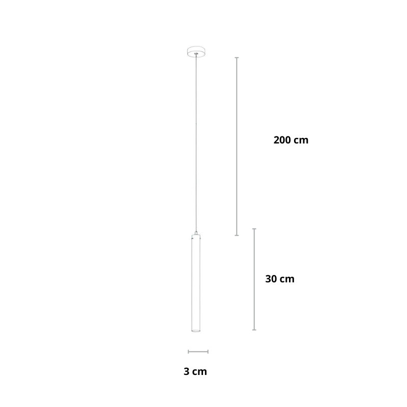 Pendelleuchte Schlafzimmer | Schwarz | Minimalistisch | LED