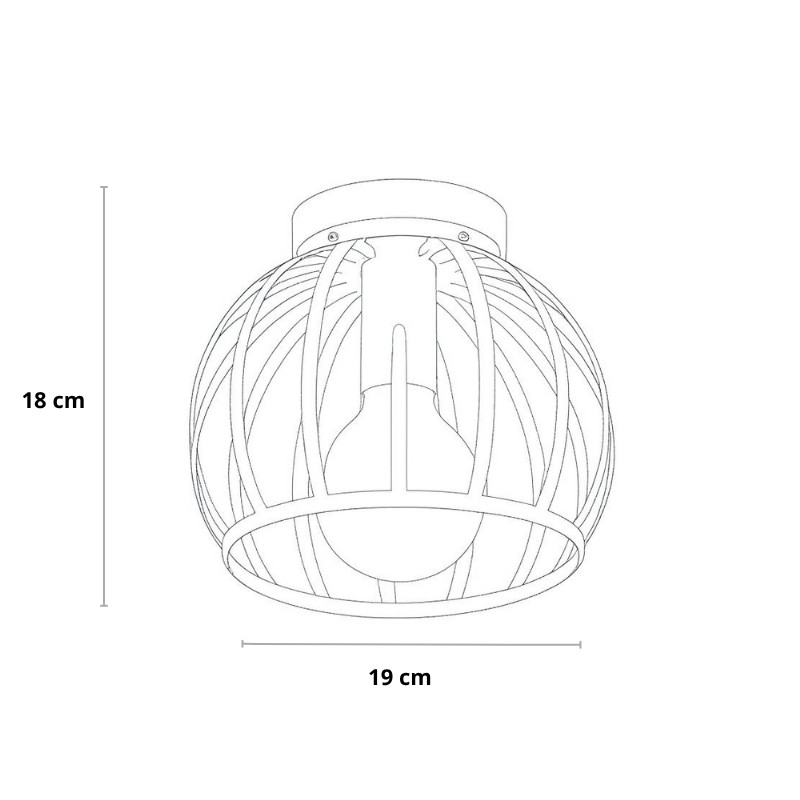 LED‑Deckenleuchte | Industrial‑Style | Wohnzimmer & Esszimmer