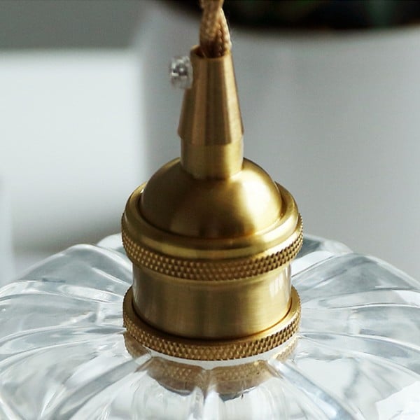 Pendelleuchte | Retro Glas | Esszimmer & Wohnbereich | Warmes Licht