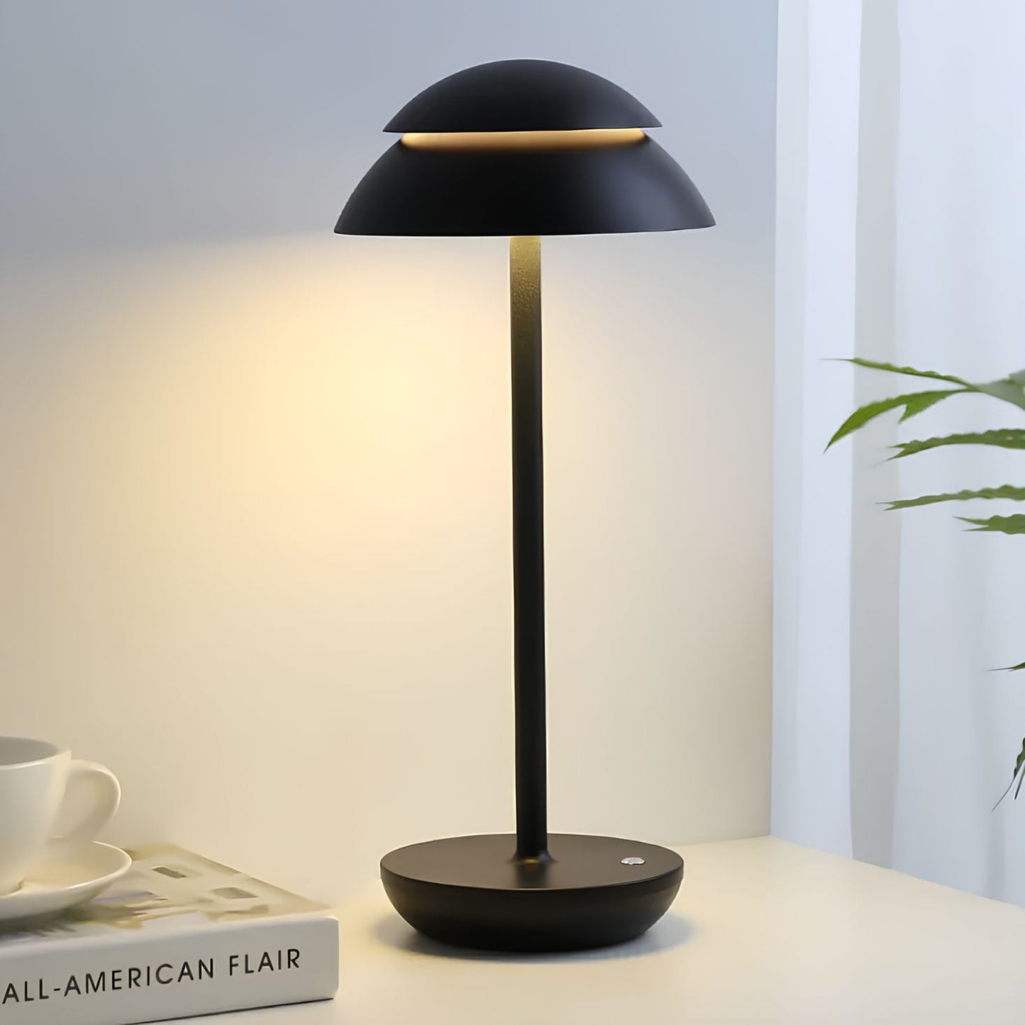 LED-Tischlampe Kabellos | Skandinavisch | Dimmbar | Warmweiß