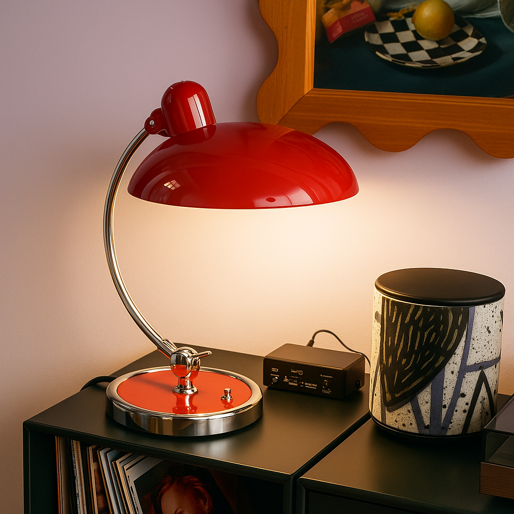 Schreibtischlampe Metall verstellbar | E27 | Modern