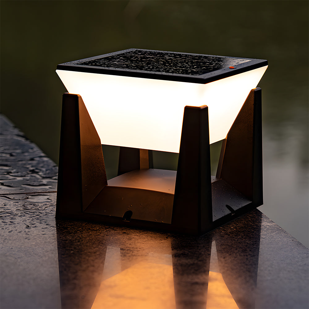 Solar-Außenleuchte LED | Wand- oder Bodenleuchte | IP55 | Garten & Terrasse