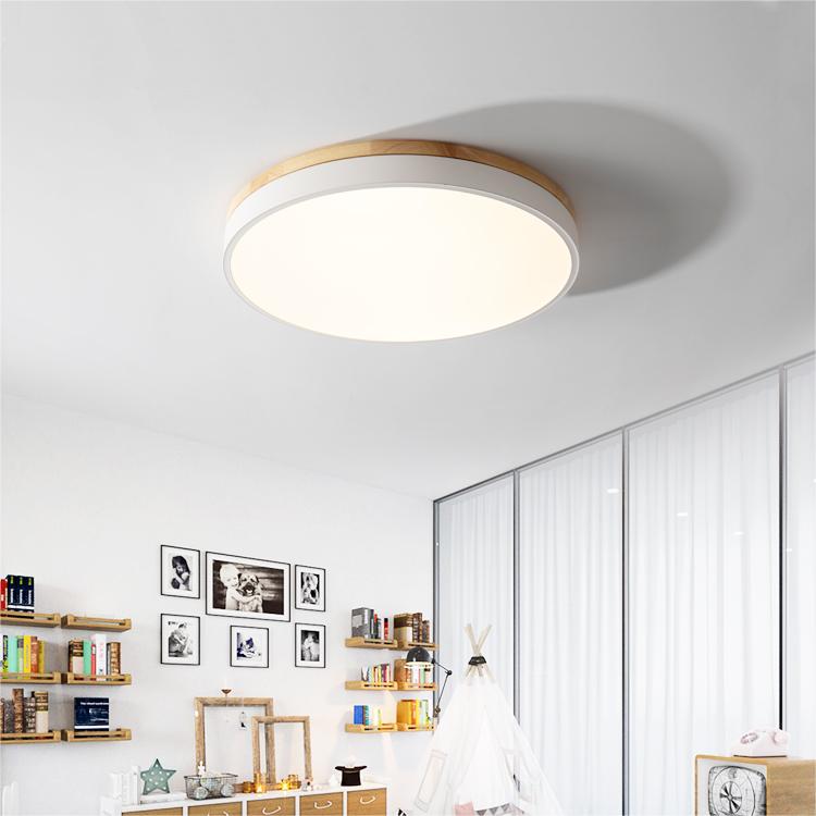 LED-Deckenlampe | Rund & Flach | Wohnzimmer & Schlafzimmer | Effiziente LEDs