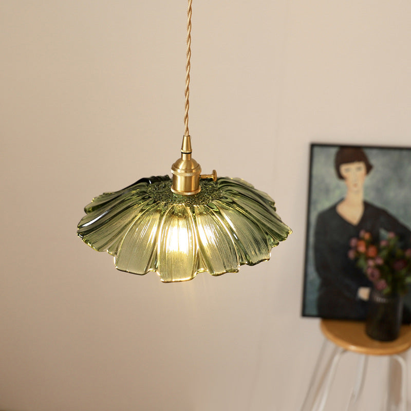 Pendelleuchte | Retro Glas | Esszimmer & Wohnbereich | Warmes Licht