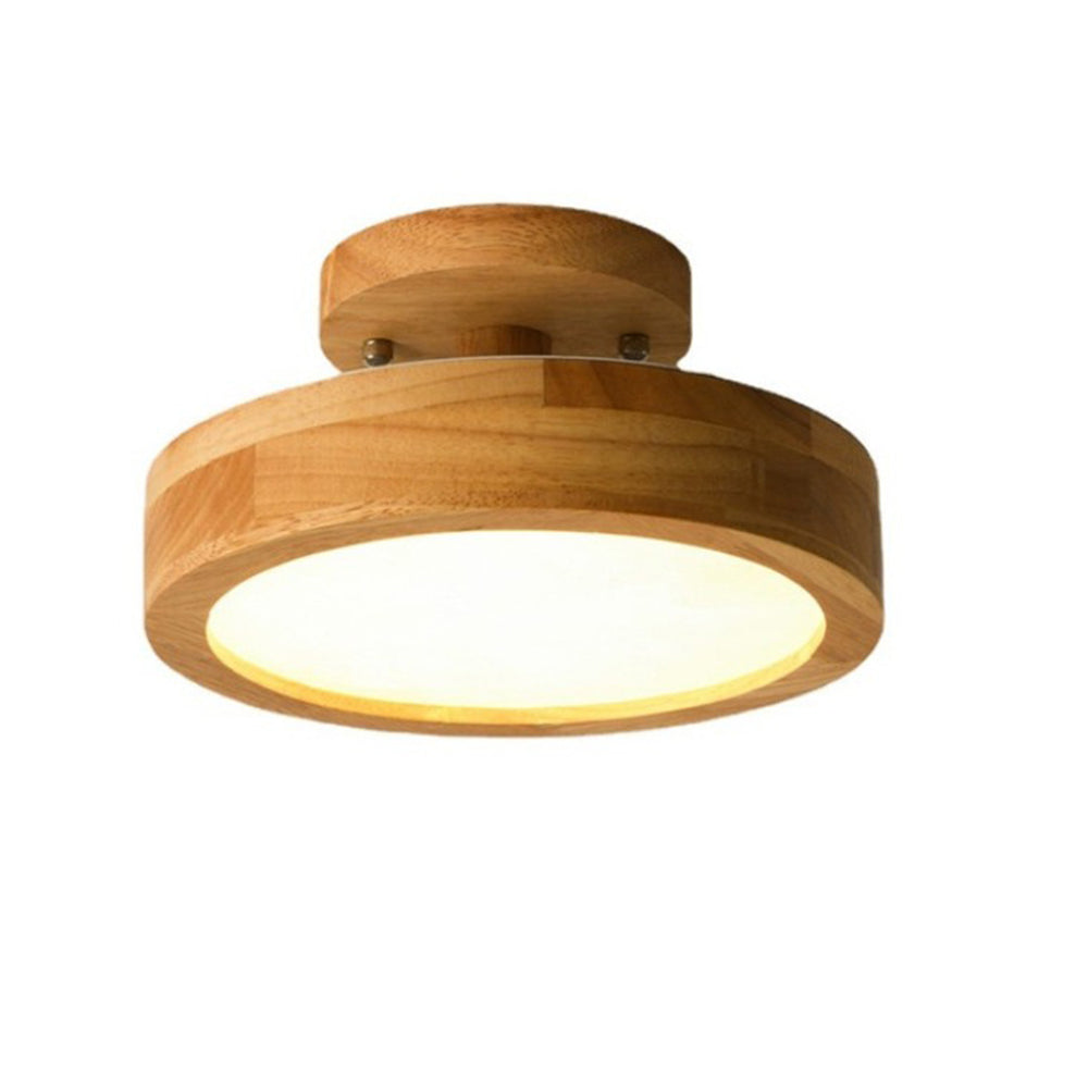 Deckenleuchte Wohnzimmer | Holz | LED | Modern