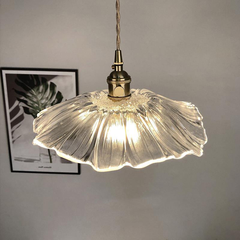 Pendelleuchte | Retro Glas | Esszimmer & Wohnbereich | Warmes Licht
