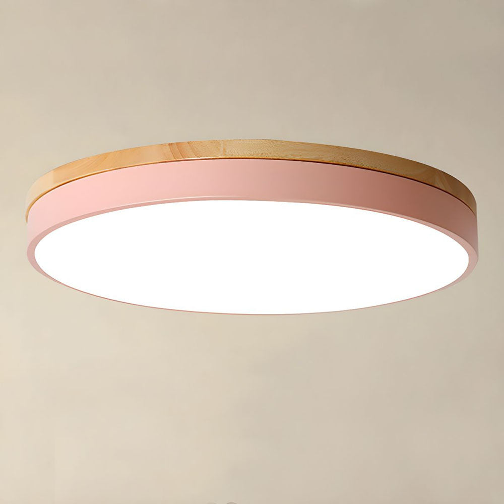LED-Deckenlampe | Rund & Flach | Wohnzimmer & Schlafzimmer | Effiziente LEDs