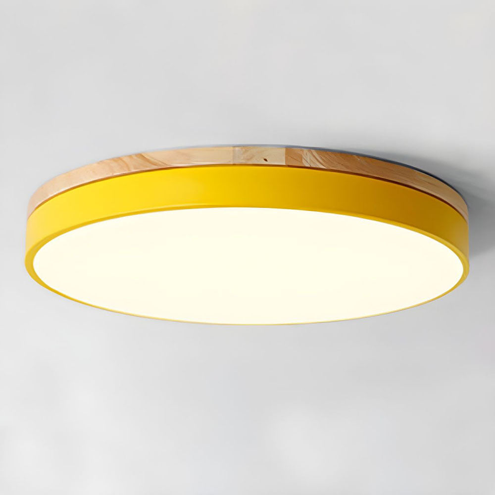 LED-Deckenlampe | Rund & Flach | Wohnzimmer & Schlafzimmer | Effiziente LEDs