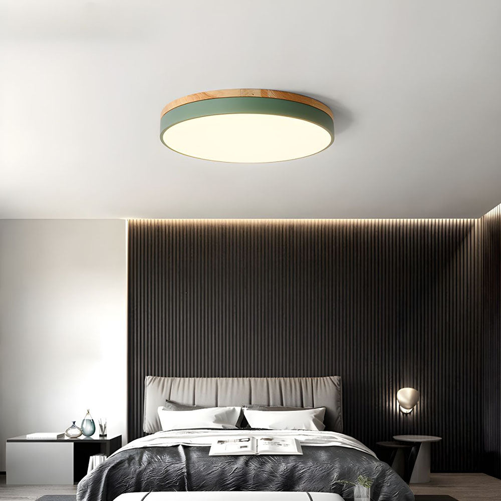 LED-Deckenlampe | Rund & Flach | Wohnzimmer & Schlafzimmer | Effiziente LEDs