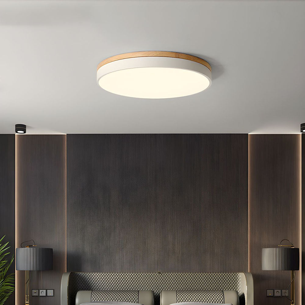 LED-Deckenlampe | Rund & Flach | Wohnzimmer & Schlafzimmer | Effiziente LEDs