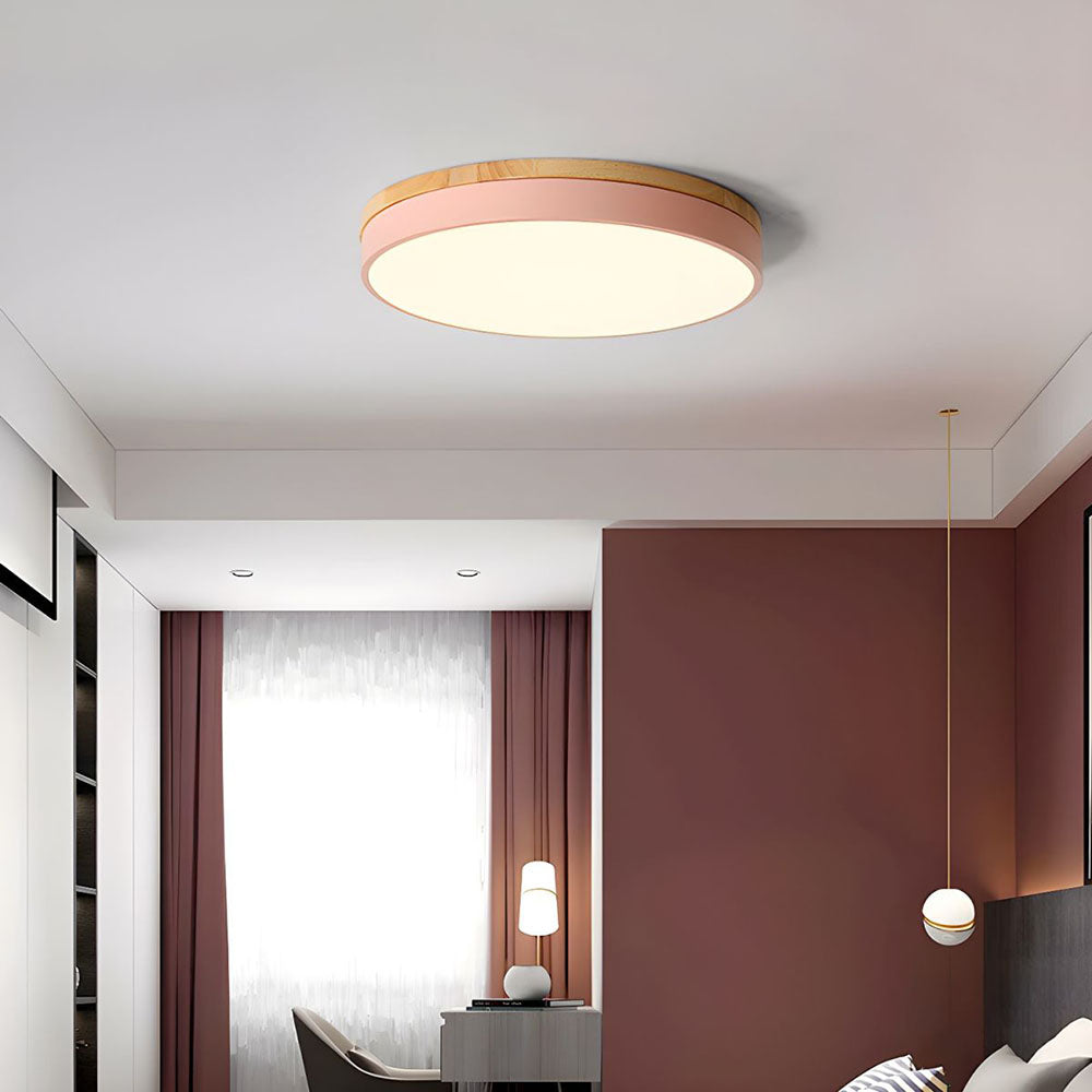 LED-Deckenlampe | Rund & Flach | Wohnzimmer & Schlafzimmer | Effiziente LEDs