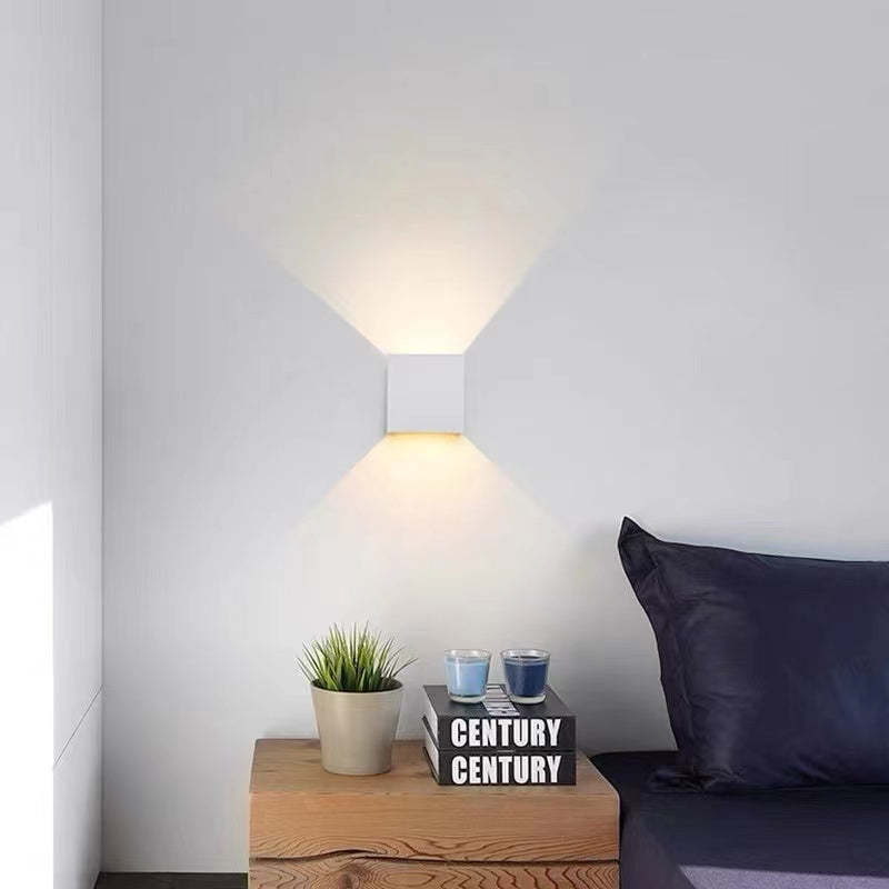 LED-Wandleuchte Aluminium | Wasserdicht | Verstellbarer Lichtstrahl | Modern