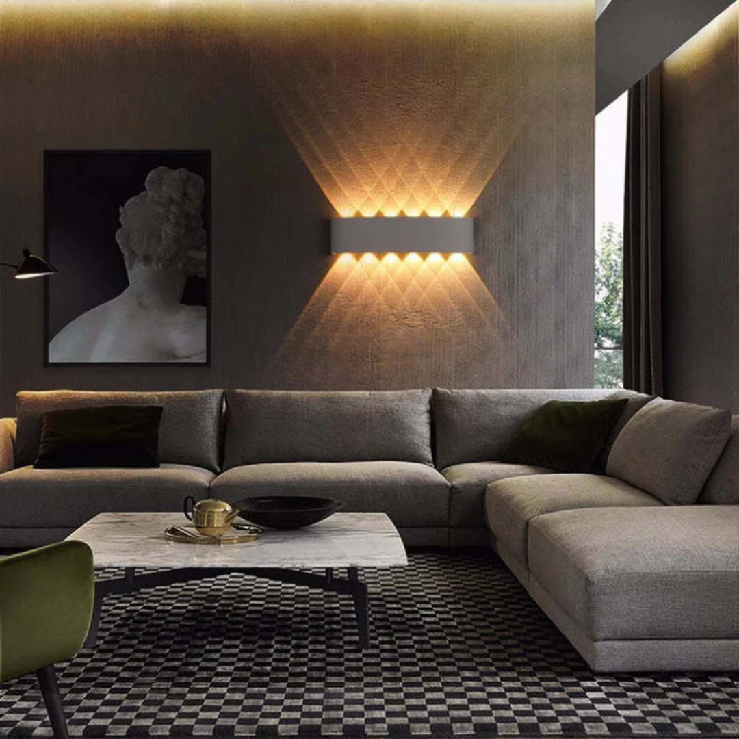 Wandleuchte | LED | Innen & Außen | IP54 | Warmweiß