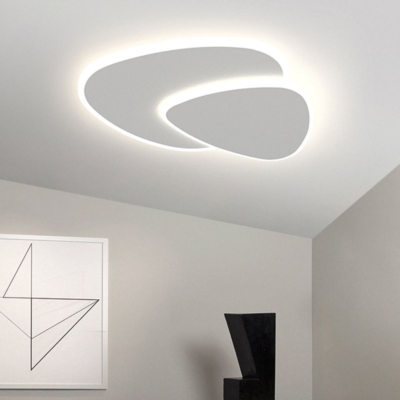 Moderne LED-Deckenleuchte | Metall & Acryl | Wohnzimmer & Schlafzimmer