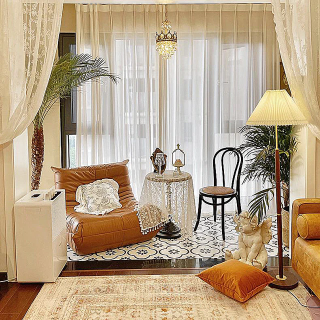 Bodenlampe Papier de Riz | Nordic Stil | E27 LED-Licht | Warmweiß