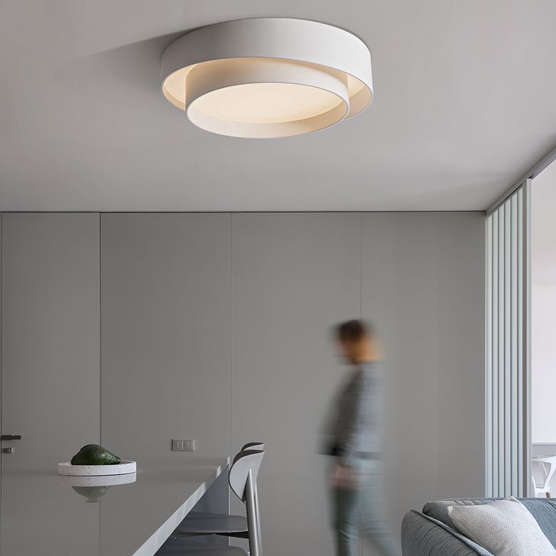 LED-Deckenleuchte | Nordisch-Art-Déco | Runde Aufbauleuchte | Innenbeleuchtung