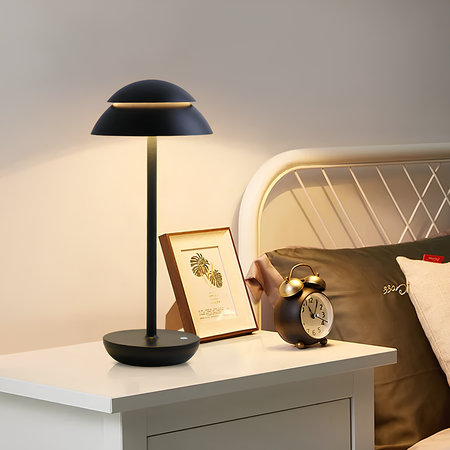 LED-Tischlampe Kabellos | Skandinavisch | Dimmbar | Warmweiß