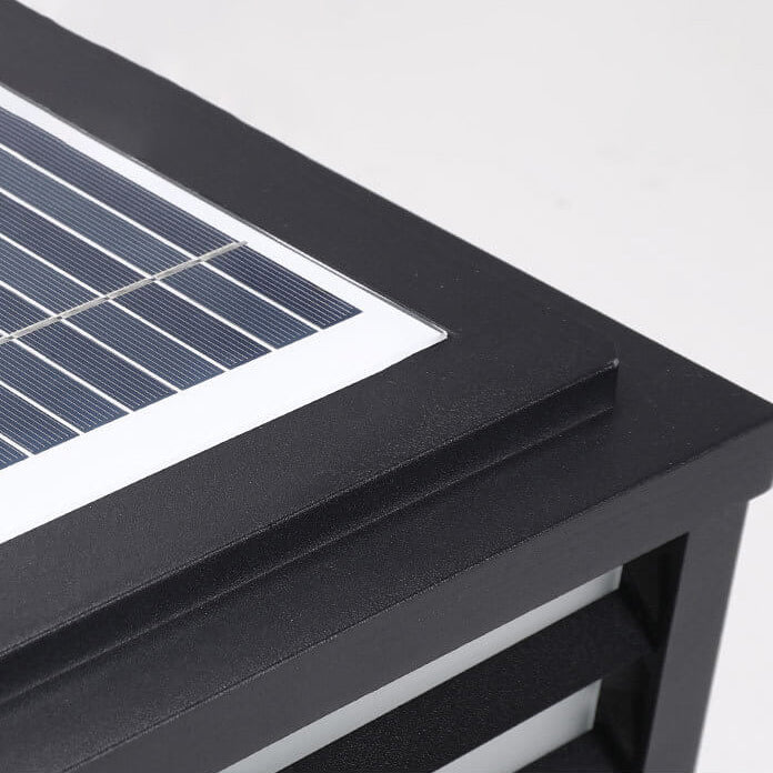Außen-Wandleuchte Quadratisch | Solar/Hardwired | Fernbedienung | LED