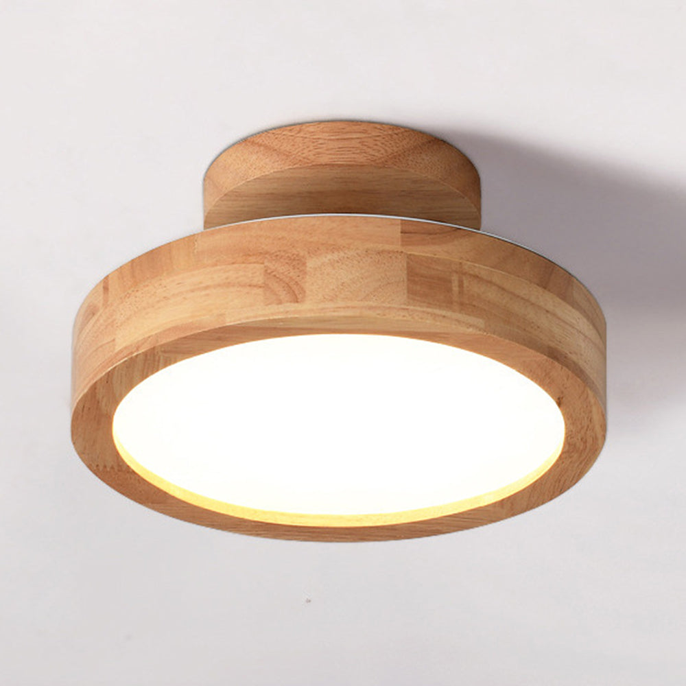 Deckenleuchte Wohnzimmer | Holz | LED | Modern