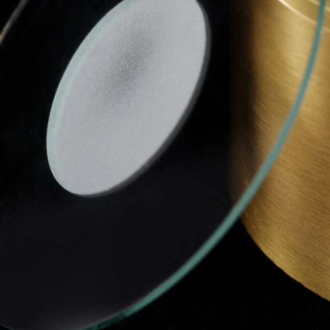 LED‑Deckenleuchte | Flach & Kupfer | Skandinavisches Design