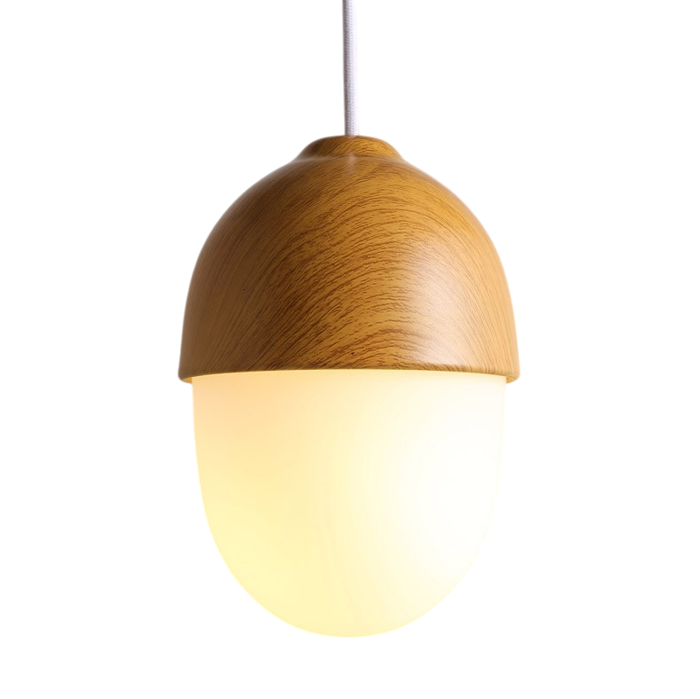Pendelleuchte Holz Glas | E27 | LED | Modern