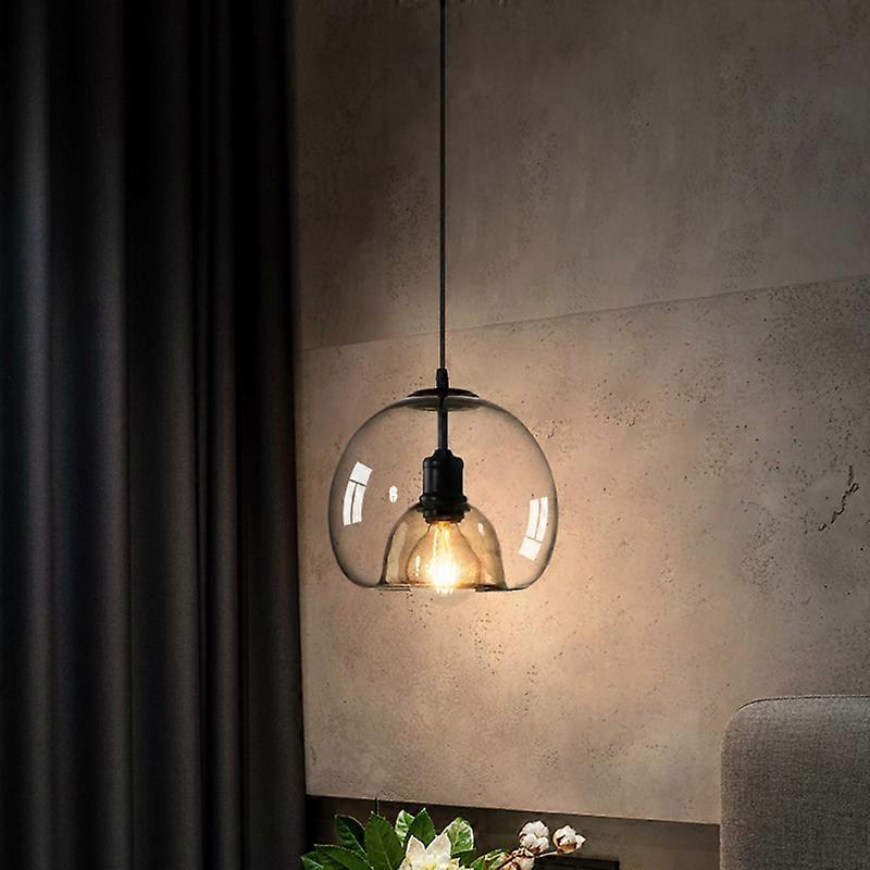 Pendelleuchte Glaskugel | Rauchgraues Glas | Modern & Elegant