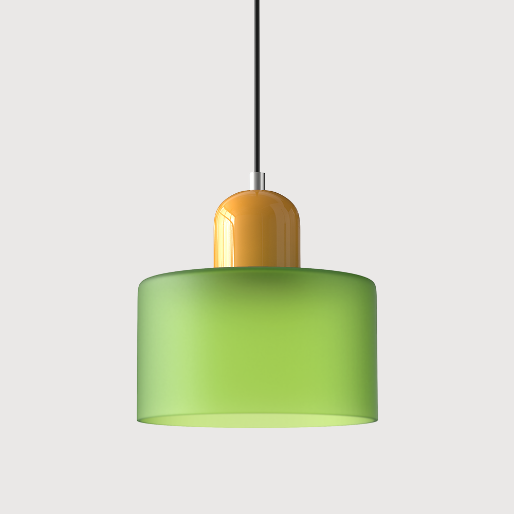 Pendelleuchte | Bauhaus Design | Glas | Höhenverstellbar E27