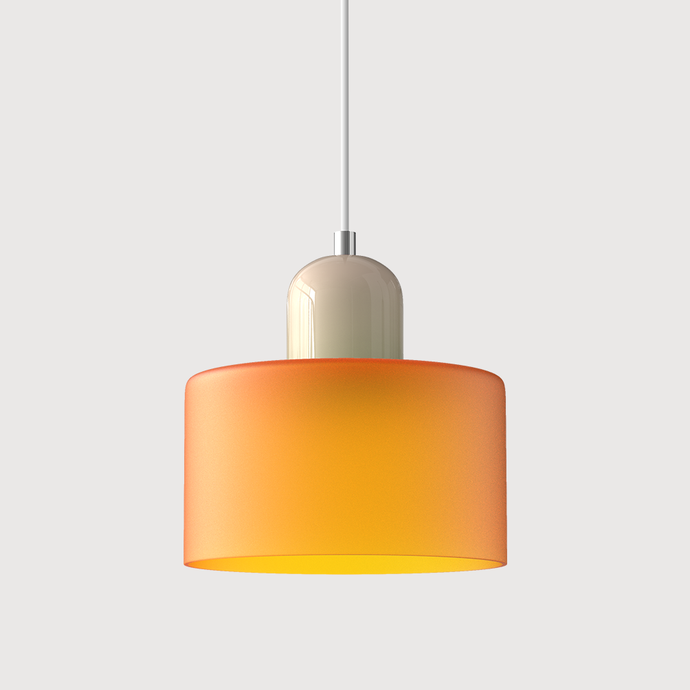 Pendelleuchte | Bauhaus Design | Glas | Höhenverstellbar E27