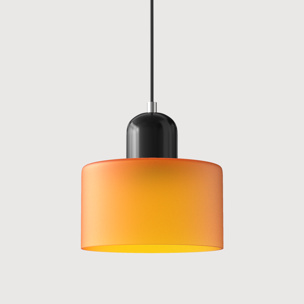 Pendelleuchte | Bauhaus Design | Glas | Höhenverstellbar E27