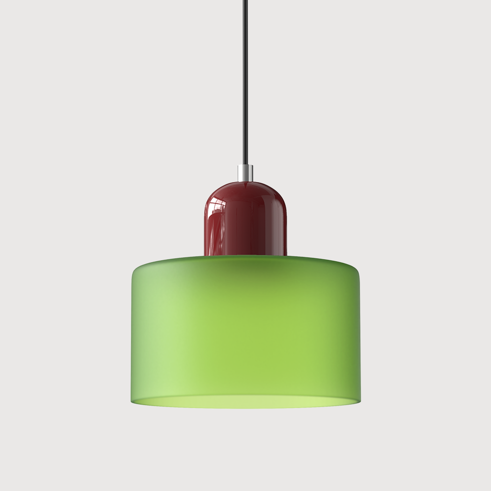 Pendelleuchte | Bauhaus Design | Glas | Höhenverstellbar E27
