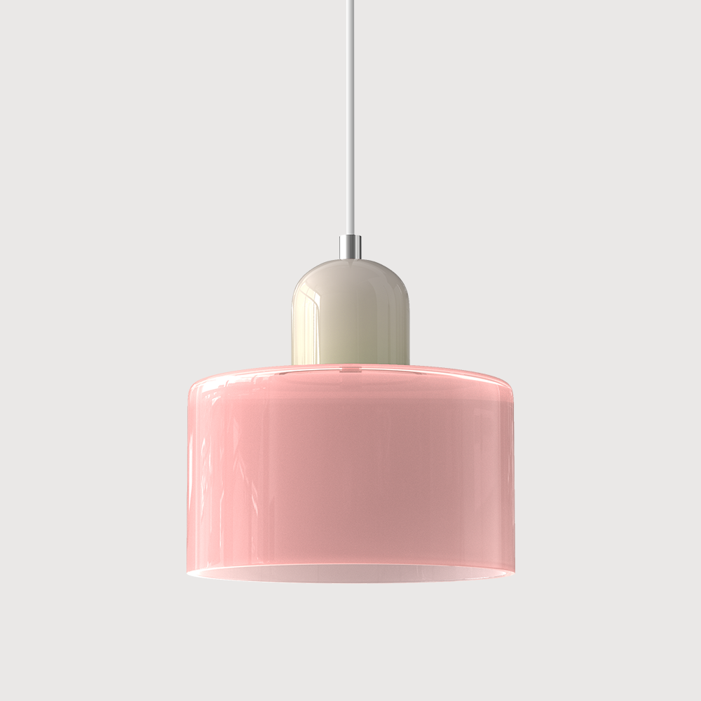 Pendelleuchte | Bauhaus Design | Glas | Höhenverstellbar E27