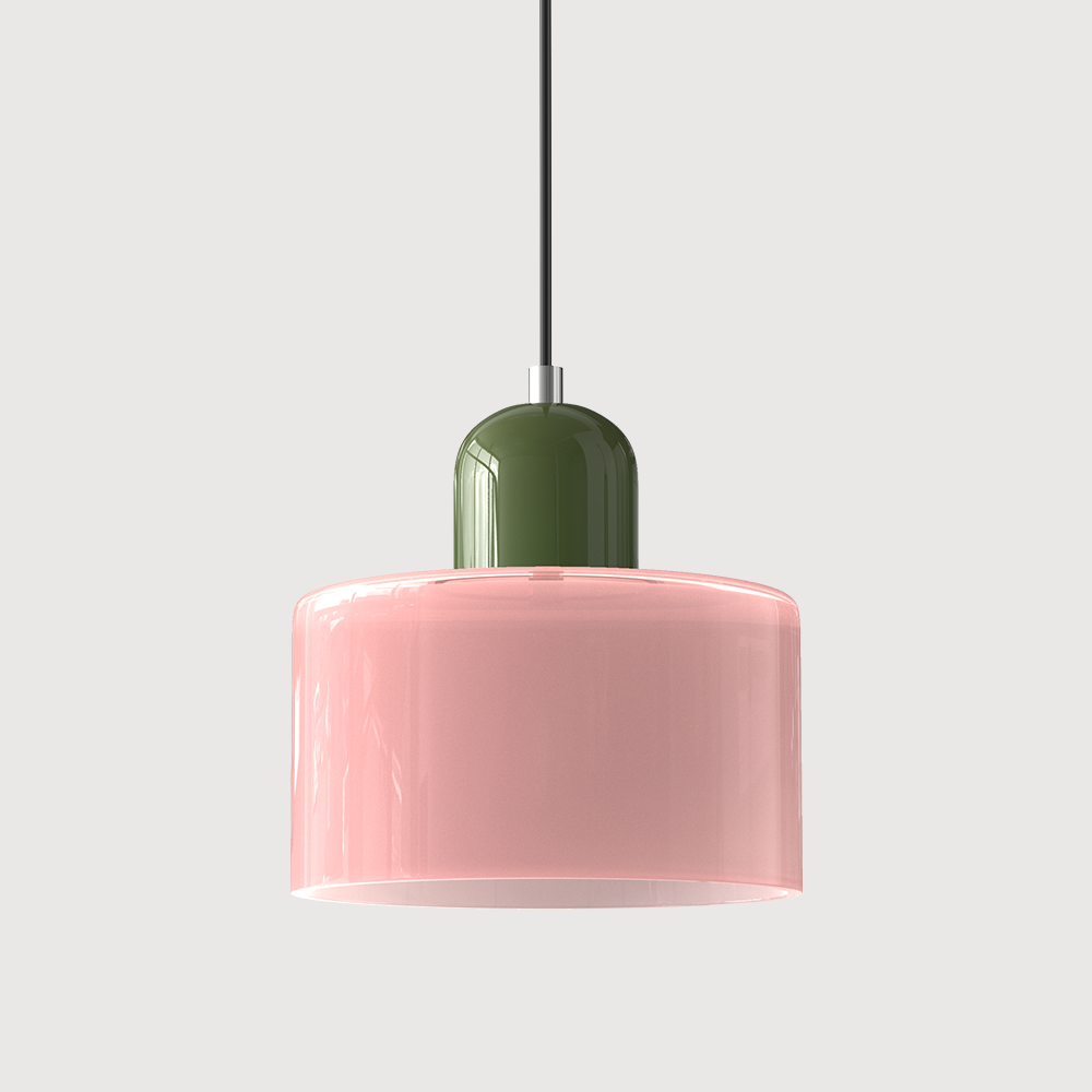Pendelleuchte | Bauhaus Design | Glas | Höhenverstellbar E27