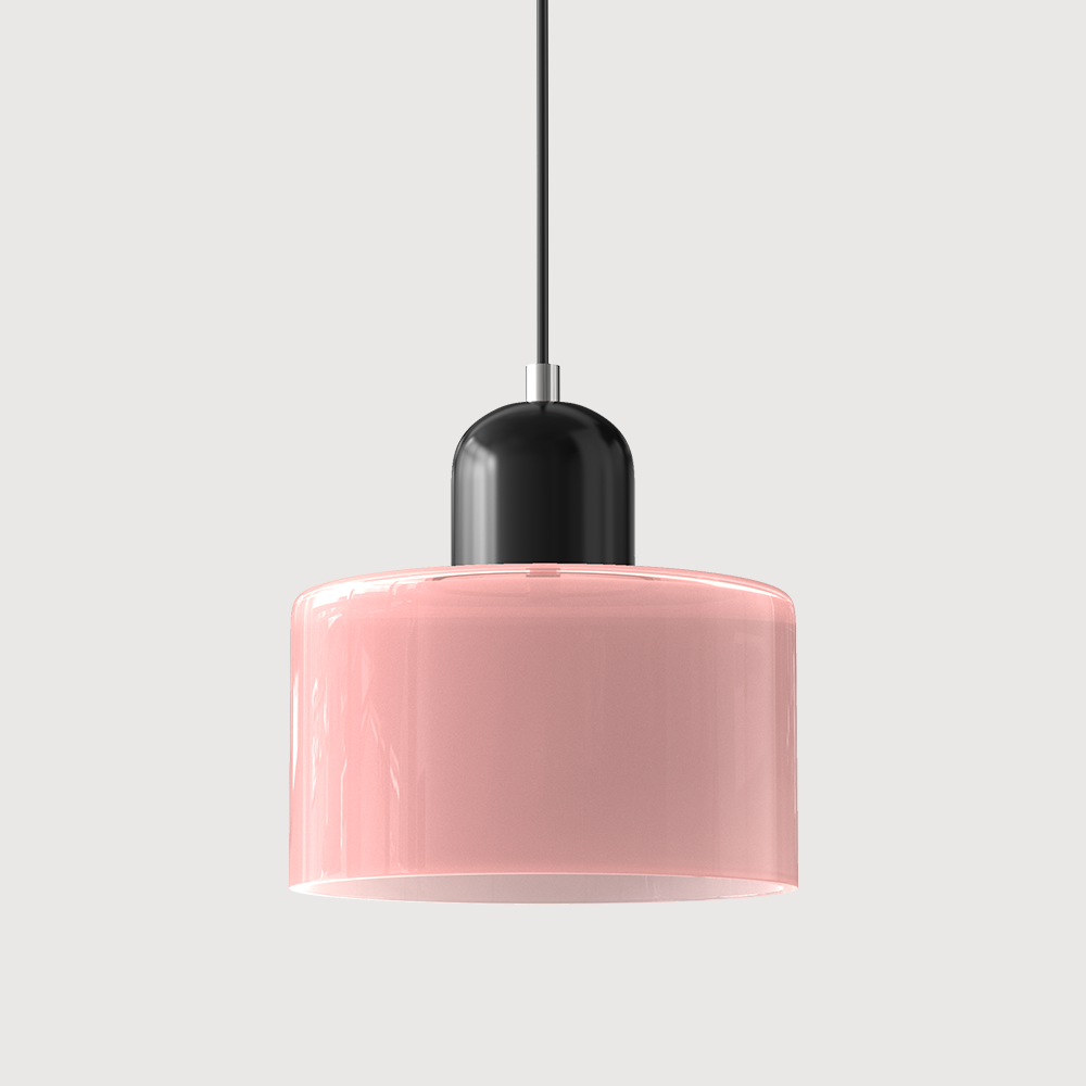 Pendelleuchte | Bauhaus Design | Glas | Höhenverstellbar E27