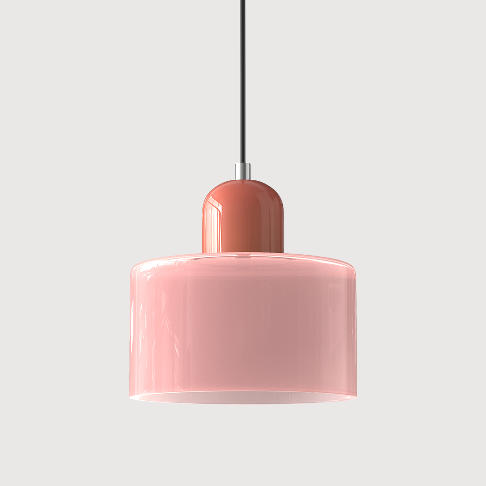 Pendelleuchte | Bauhaus Design | Glas | Höhenverstellbar E27