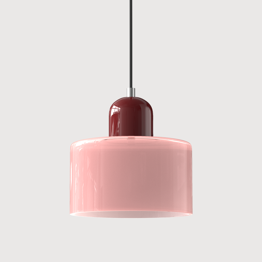 Pendelleuchte | Bauhaus Design | Glas | Höhenverstellbar E27