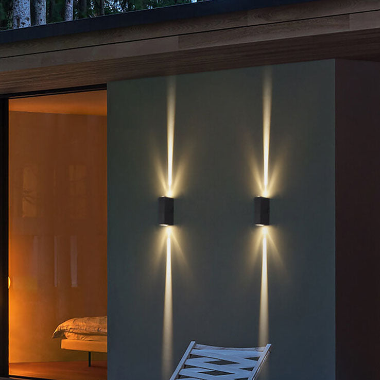 LED-Wandleuchte Up & Down | 6W/10W | Außen | Modern