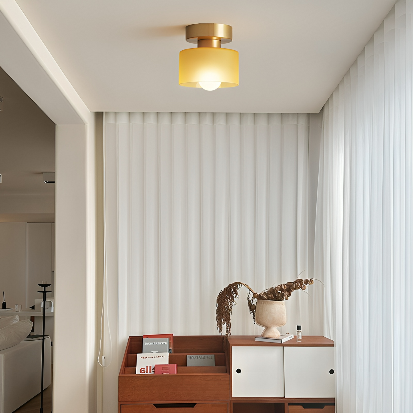 Deckenstrahler Bauhaus Gold | E27 | LED | Modern