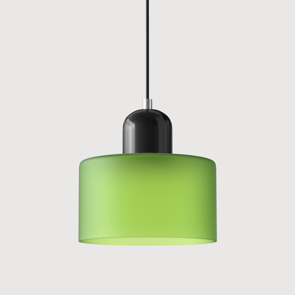 Pendelleuchte | Bauhaus Design | Glas | Höhenverstellbar E27