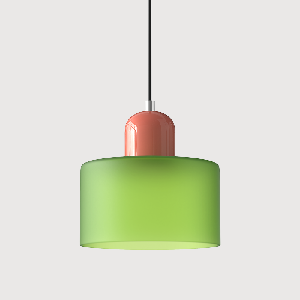 Pendelleuchte | Bauhaus Design | Glas | Höhenverstellbar E27