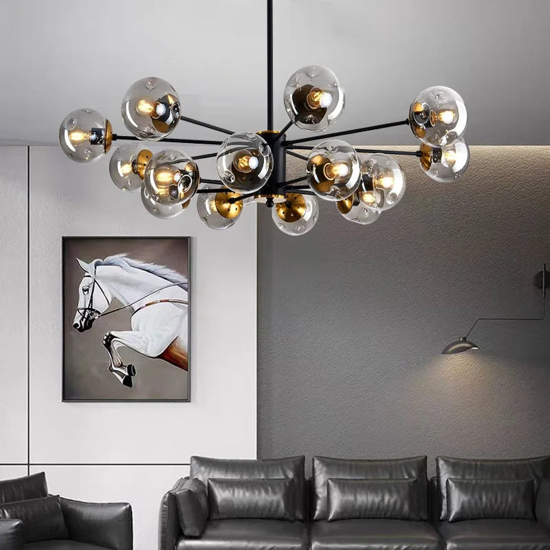Nordic LED Chandelier 21W/35W/42W | Scandinavian Design | Höhenverstellbar | Wohnzimmer & Essbereich