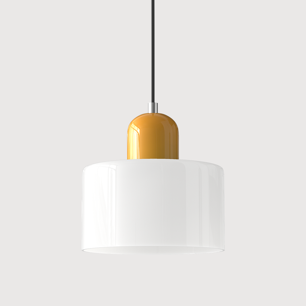 Pendelleuchte | Bauhaus Design | Glas | Höhenverstellbar E27