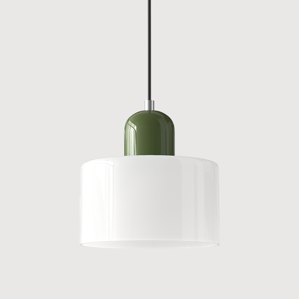 Pendelleuchte | Bauhaus Design | Glas | Höhenverstellbar E27