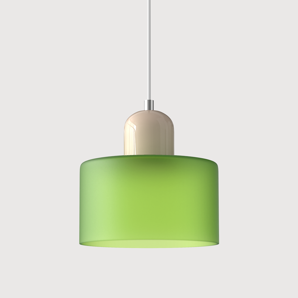Pendelleuchte | Bauhaus Design | Glas | Höhenverstellbar E27